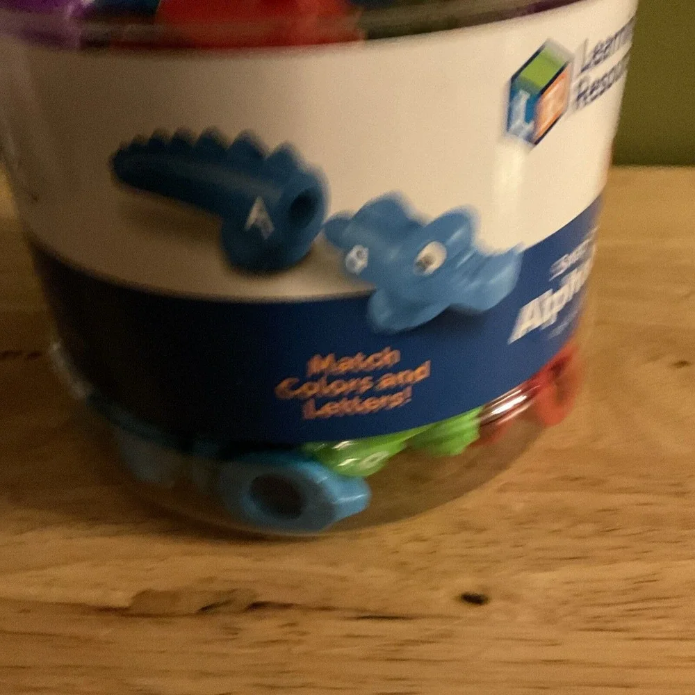Learning‎ Resources Snap-n-Learn Alphabet Alligators 26 Pieces